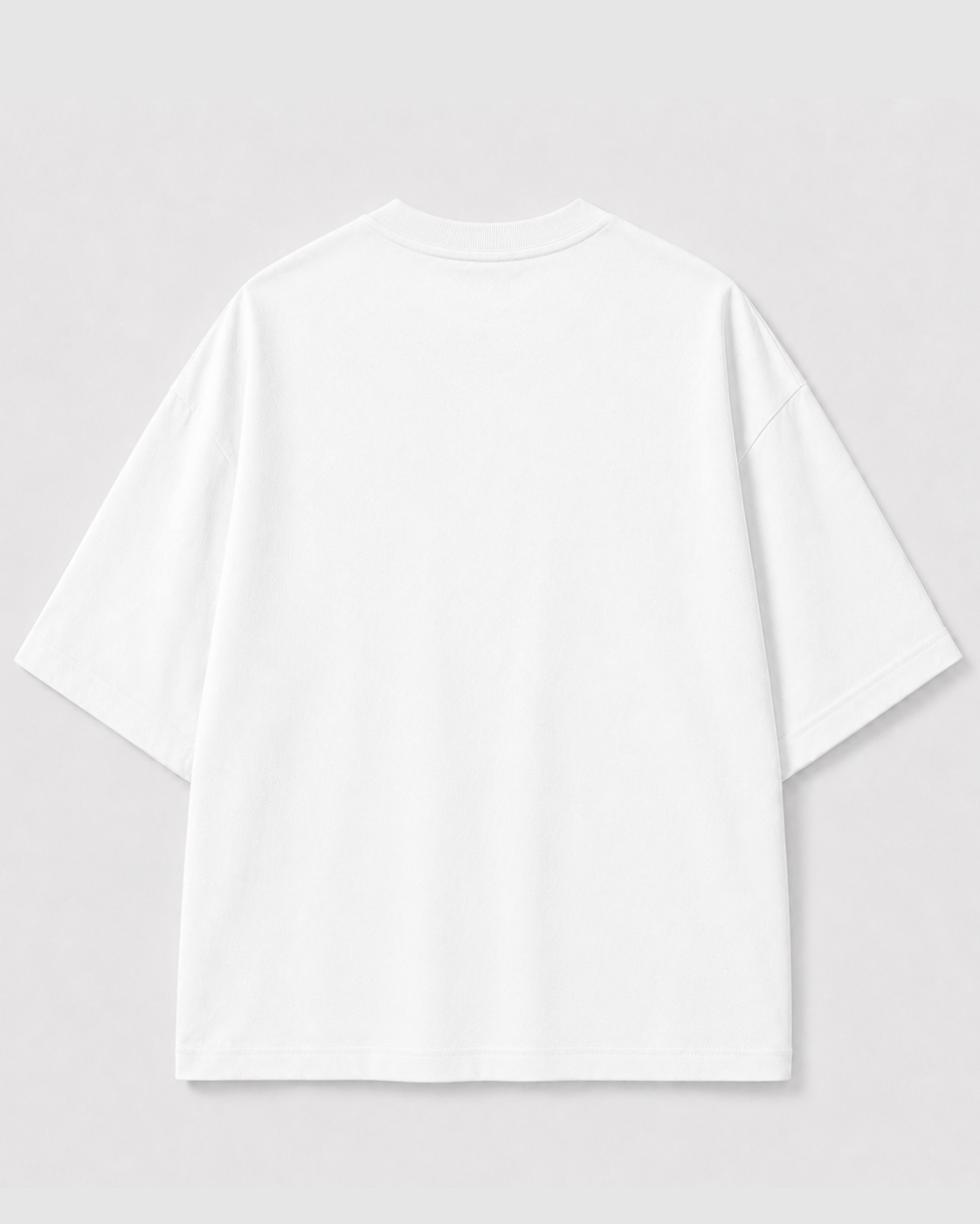 GOKU Oversized Streetwear Tee White
