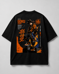 Goku Inspired Oversized Streetwear Tee